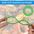 5pcs Aquarium Floating Plant Rings, Foam Fish Feeding Ring for Intercepts Floating Plants (Green)