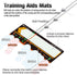 Golf Training Mat for Beginners, Posture Assistance and Stance Corrector, Golf Training Aids Pad for Men Women