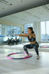 Weighted Hula Hoop for Adults - Adjustable Soft Fitness Hoola Hoop for Core and Leg Exercise, Fun Indoor and Outdoor