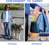 Dog Water Bottle Portable - BPA Free 19Oz Leak Proof Dog Water Bowl Dispenser for Outdoor Walking and Camping