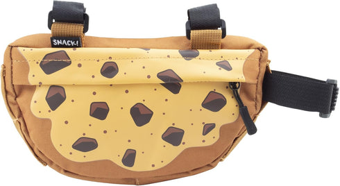 Snack! Chocolate Chip Cookie Bike Bag Fun Bicycle Frame & Handlebar Bag