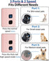 2 2 Electric Dog Nail Grinder with Level LED Lights, Speed Super Quiet and Low Vibration Electric Cat Nail Grinder
