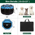Love's Cabin Pet Puppy Dog Playpen, Medium Dog Tent Crates Cage, Portable Indoor/Outdoor Playpen with Removable Zipper