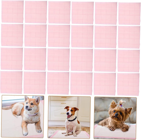 60x60cm 40 Yardwe Thickened PET Training Pads Large Pieces Water Absorbent Dog Diapers Leakproof Puppy Pads for Indoor