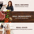 Rachael Ray Nutrish Turkey Bites: Real Meat Grain Free Dog Treats, Turkey Recipe with Hickory Smoked Bacon Flavor, 12