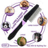 Dog Brush for Shedding, 7 PCS Grooming Brush Kit with Slicker, Rake, Bath Brush & Nail Clipper for Dogs