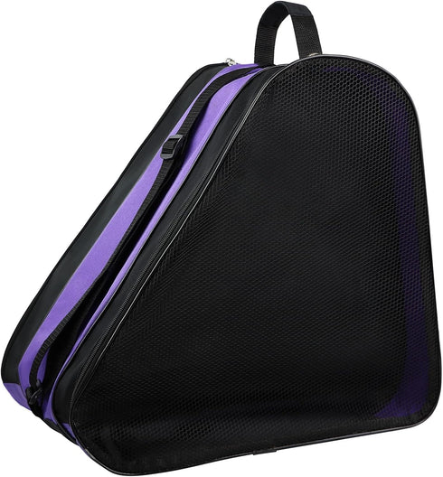 Skate Bags, Breathable Ice Skating Bag for Roller Skates or Inline Skates, Oxford Cloth Accessories for Kids, Men, Women