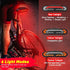 ONVIAN Smart Bike Tail Light with Turn Signals - Rechargeable Rear Bike Light, Waterproof Auto ON/Off Bicycle Brake