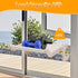 Hammock Hammock Cat Window Perch, Sturdy Cats Sill Window with Wood and Metal Frame, Windows Seat for Windowsill
