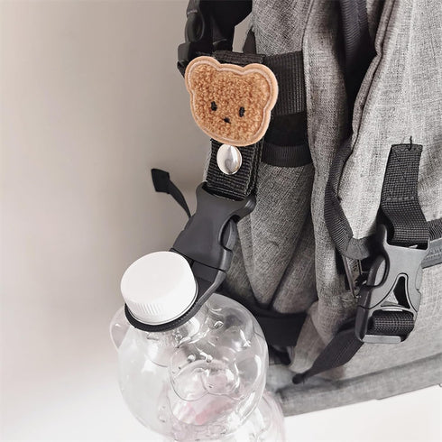 ZHENZQ Water Bottle Buckle Clip Carabiner Embroidery Bottle Holder Belt Water Bottle Hook for Travel Hiking Water