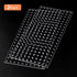 Acrylic Aquarium Fish Tank Divider Clear Kit Fit for All Type Aquarium Divider for 10 Gallon Fish Tank and Up to 950 Gallon Tank Divider (Kit B - 2 PCs 5.9"x11.8")