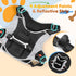 PartsBling Dog Car Harness, Dog Seat Belt Harness for Car, No Pull Adjustable Dog Harness with Seat Belt Attachment