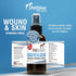 PetSilver Wound & Skin Spray, Dog Wound Spray, Allergy Relief for Dogs, Natural Skin Soother, 4 fl oz