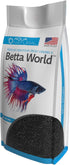 Aqua Natural Betta World - Diamond Black Quartz 1lb, Gravel/Rocks/Substrate for Fish Tank/Bowl (BETTA003)