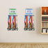Moxweyeni Race Medal and Bib Display Rack - Wall Mounted Holder for Runners