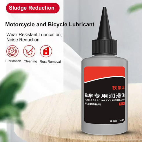 Generic 100ml Commuting Cycling Maintenance Lubricating Oil - Bike Lubricant | Fast-Drying Bike Oil Chain Lubricant