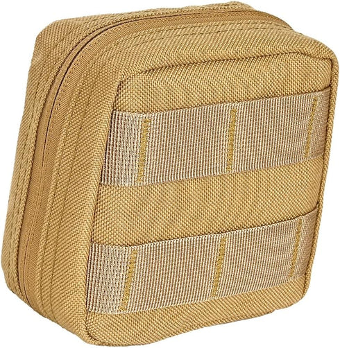 Tactical EDC Pouch - Micro Molle Utility Pouch for Mini Knife, Compass, Flashlight, Card Storage, Outdoor Gear