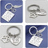 Oubaka Pet Memorial Keychain Gift, Remembrance Keychain for Pet Loss Sympathy