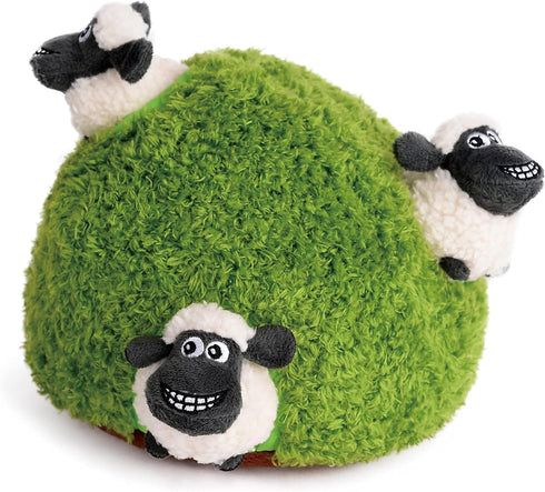 Hide and Seek Dog Puzzle Puppy Toys, Interactive Squeaky Plush Stuffed Toys for Dogs, Small Size (Sheep)