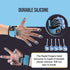 Hand Finger Strengthener by Rapid Fingers - 40lb Resistance Band Finger Strengthener for Climbing, Gaming