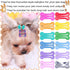PET SHOW 50Pcs/25Pairs Hair Clips for Small Dogs, Cute 1 Inch Puppy Barrettes, Mini Bone Shaped Snap Hair Bows
