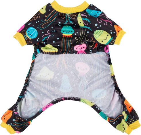 CuteBone Soft & Stretchy Dog Pajamas, Cozy Jumpsuit for Small Dogs, Easy-On Pullover Design