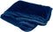 Furhaven Replacement Dog Bed Cover - Plush & Velvet L Shaped Chaise, Machine Washable, Deep Sapphire, Jumbo Plus