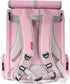 Bird Carrier Backpack with Wooden Stand Perch - Travel Carrier Backpack for Birds in Pink