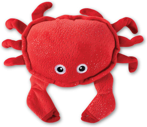 Fringe Studio Squeaker Pet Toy, Crab (289647) Medium