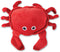 Fringe Studio Squeaker Pet Toy, Crab (289647) Medium