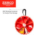 Zebco Crappie/Panfish Fishing Tackle Dial Pack, 15 Total Pieces, Hooks, Sinkers, Bobbers, Red