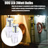 4 906 Bulbs T10 Bulb 6000k Sailboat Aurelema Pcs LED Wedge Base Marine Boat Light Cool White All Round Mast Anchor