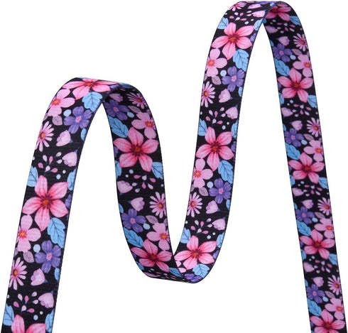 Dog Collar for Small Dogs, Soft Comfy Pet Collar, Floral Pattern for Boy Girl Puppy Dogs (Floral A, S)
