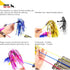 ADUCK Cat Toys Interactive Teaser Wand Toy with Tassels, Random Color, 1PC