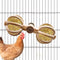BingegePet Chicken Coop Accessories, Wooden Chicken Feeding Rotating Toys, Chicken Feeders, Enrichment Toys