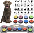 Dog Buttons for Communication, 8 Dog Talking Button Set, 30s Recordable Voice Pet Buzzer Training Buttons