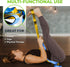 Gradient Fitness Stretching Strap for Physical Therapy, 12 Multi-Loop Stretch Strap, 1.5" W x 8' L