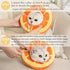 ANWA Adjustable Cat Cone Collar - Soft Cute Donut Collar for Kitten Recovery After Surgery, Prevent Licking