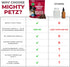 Mighty Petz MAX Cranberry for Dog UTI Treatment - MAX Strength Supplement + D-Mannose, Bladder Control & Kidney Support