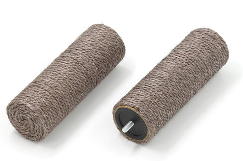 2 Pack 8" Scratching Post Refill (Grey) - Brackets Not Included