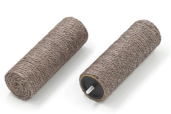 2 Pack 8" Scratching Post Refill (Grey) - Brackets Not Included