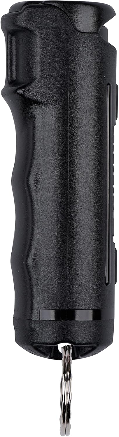 SABRE Pepper Spray, Maximum Police Strength OC Spray with Fast Flip Top, Key Ring for Easy Carry, 0.54 fl oz