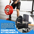T Bar Row Platform Landmine Attachments for Squat Rack or Wall Mount, Fits 2-inch Barbell, Power Cage Equipment