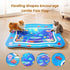 Catpick joy 0.7mm Cat Water Mat - Interactive Cat Toys Upgraded Thickened PVC Cooling & Heating Water Bed with Floating