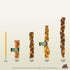 Redbarn 7" Braided Bully Sticks for Dogs - Natural, Grain-Free, Long-Lasting Dental Chews Sourced from Free-Range,