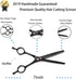 Dream Reach 7.0 Inch Professional Pet Cat Dog Grooming Shears Scissor Kit, Straight, Curved, Thinning