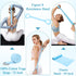 IyenFit Set 5 14 inch Sets Pilates Ring and Small Ball for Women with Resistance Bands, Magic Circle Home Workout