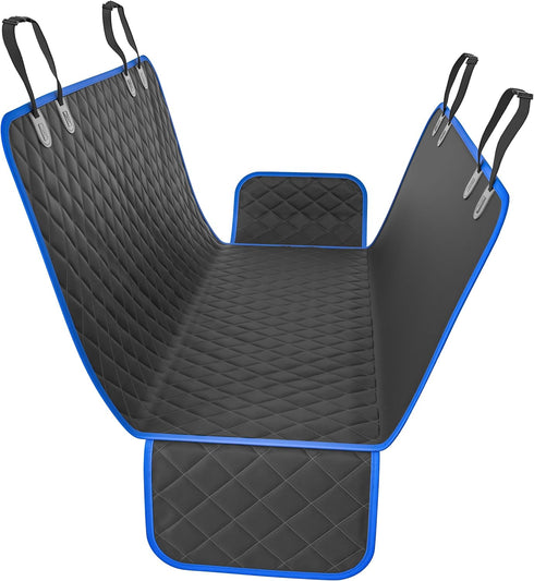 Active Pets Blue XL Dog Car Hammock Back Seat Cover, Waterproof Backseat