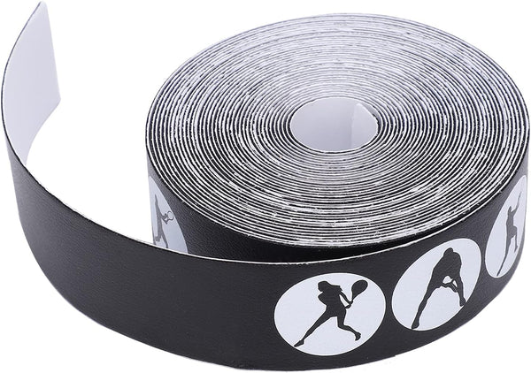 Racket Head Protection Tape, Lightweight Anti Slip Racket Head Tape, 5m/16.4ft for Tennis Racket