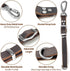 Leather Short Dog Leash, Adjustable Length, Extra Thick Genuine Heavy-Duty Handmade with Extension Function (Width: